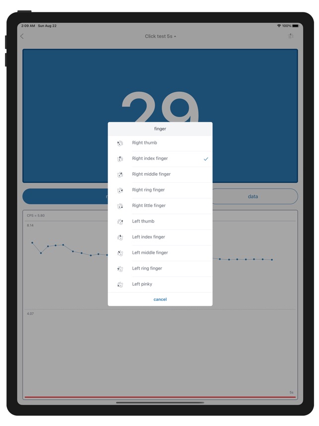 CPS Test - clicks per second on the App Store